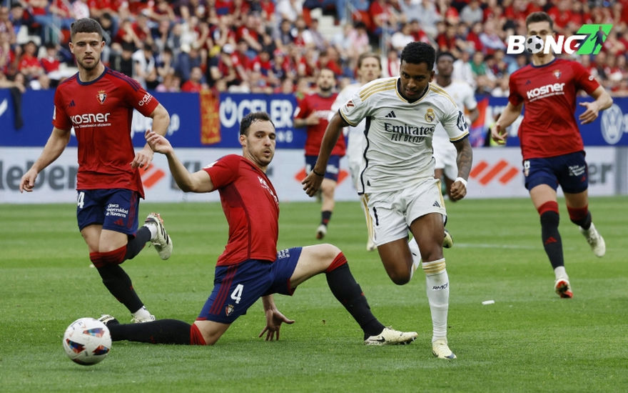 Real Madrid có lịch sử bất bại và áp đảo khi gặp Osasuna