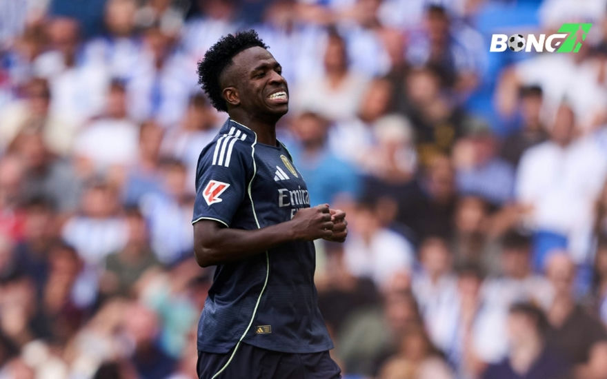 Real Madrid tận dụng Vinícius biến pressing đội bạn thành lợi thế