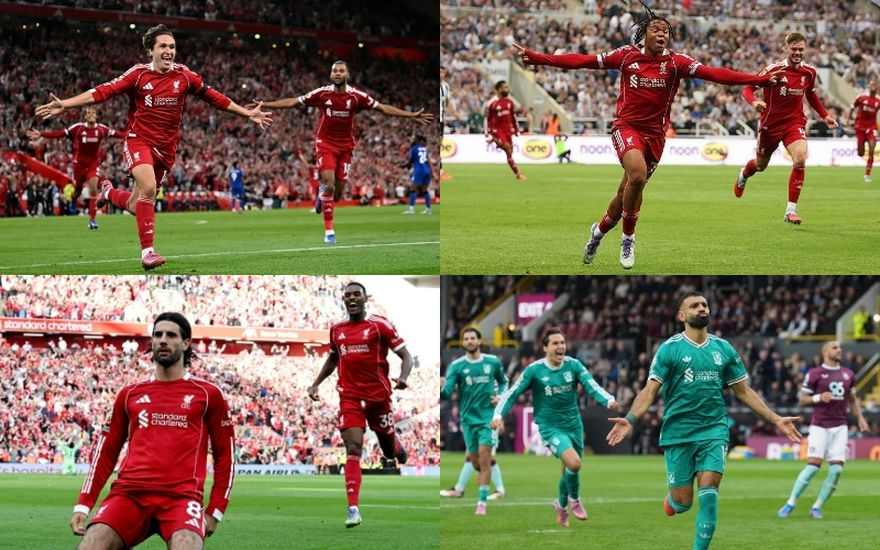 Liverpool giành 4 chiến thắng nhờ những bàn thắng muộn
