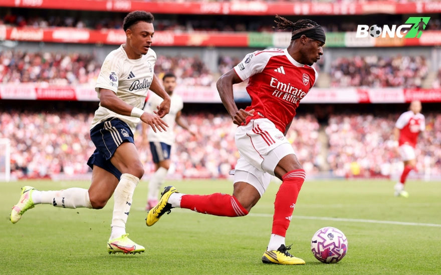 Arsenal ở đẳng cấp quá cách biệt so với Forest về khả năng tấn công