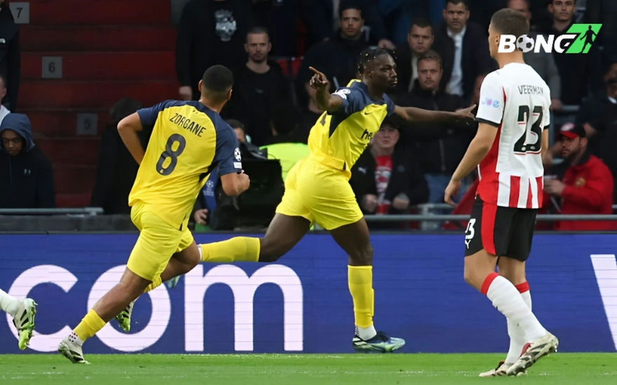 Union Saint-Gilloise bất ngờ giành chiến thắng 3-1 trước PSV