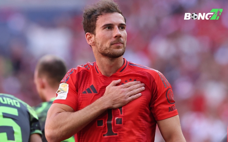 Cùng với Gnabry, Goretzka cũng đang trong năm tháng cuối trong hợp đồng