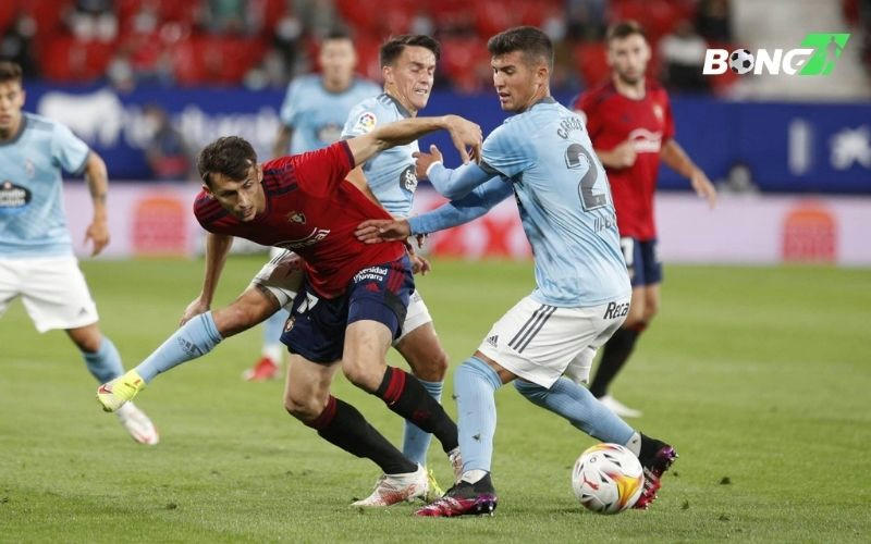 Celta Vigo đánh bại Osasuna với tỷ số 1-0 trên sân nhà
