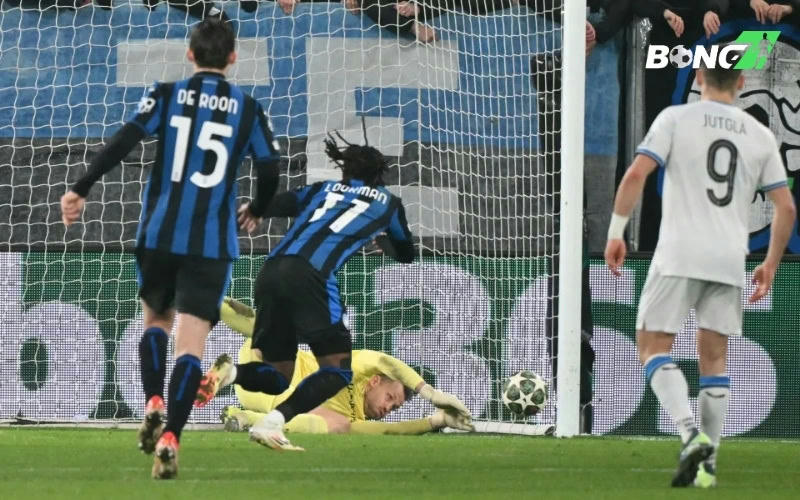 Thất bại tại Champions League là một cú sốc lớn đối với Atalanta
