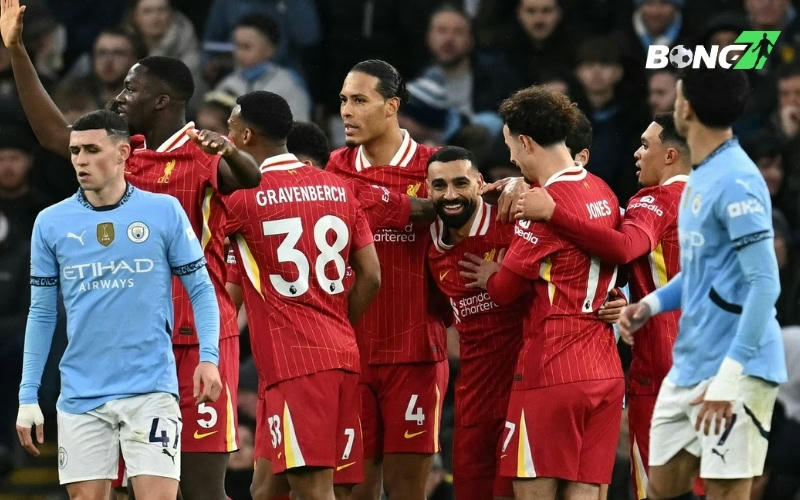 Bàn thắng Man City vs Liverpool: Salah dẫn dắt chiến thắng áp đảo