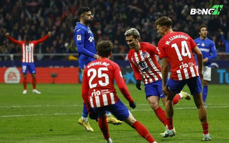 Phong độ đối lập giữa Atletico vs Getafe: Atletico vượt trội mọi khía cạnh