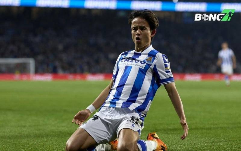 Kubo đang dần chứng minh giá trị của mình ở Real Sociedad