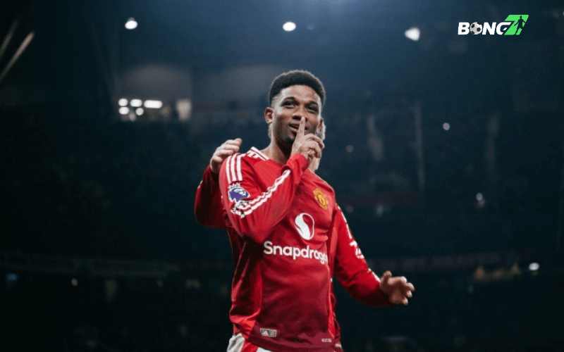 Amad Diallo đã chứng tỏ được giá trị của mình khi trở thành nhân tố quan trọng trong đội hình của HLV Amorim