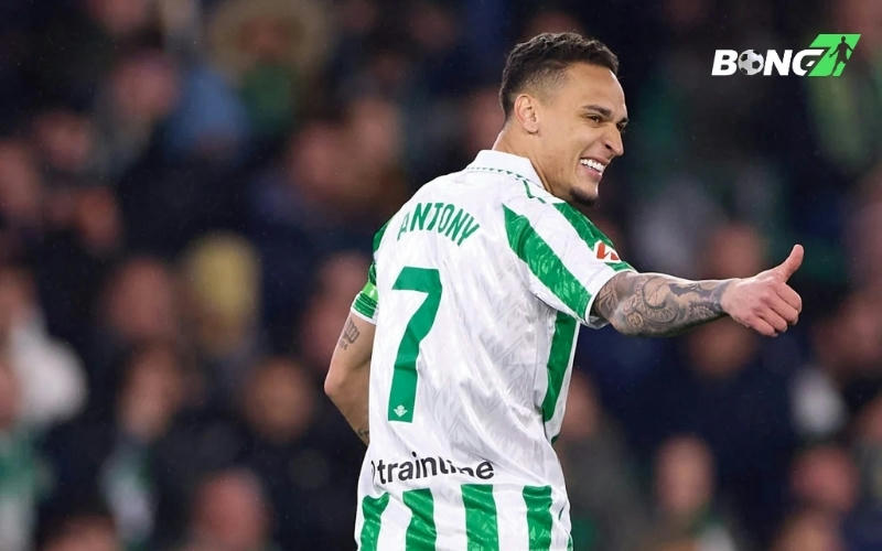 Antony ngay lập tức để lại dấu ấn khi tham gia Real Betis