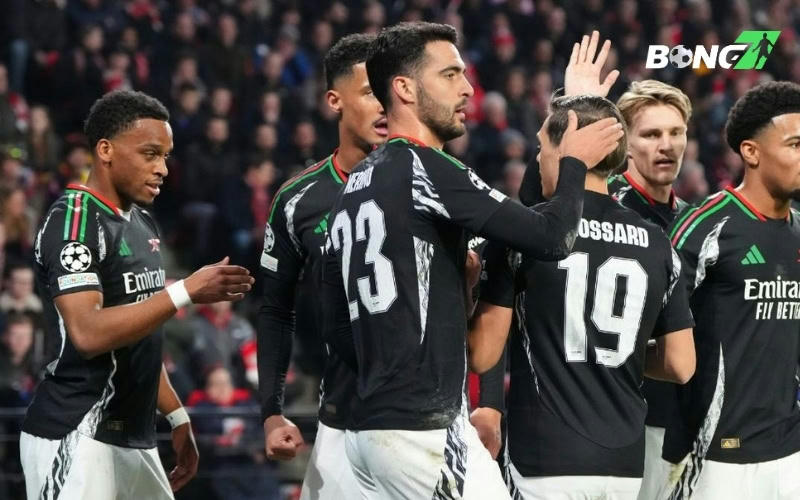 Arsenal gần như chắc suất vào tứ kết Champion Leagues