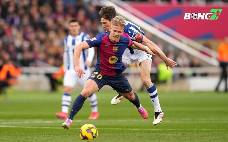 Barcelona áp đảo Sociedad ngay từ đầu
