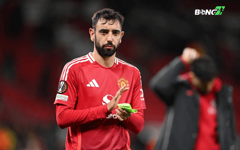 Bruno Fernandes luôn là tâm điểm chú ý tại Manchester United