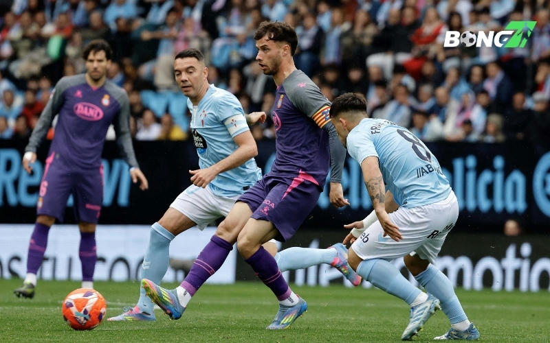Celta Vigo kiểm soát thế trận nhưng thiếu sắc bén