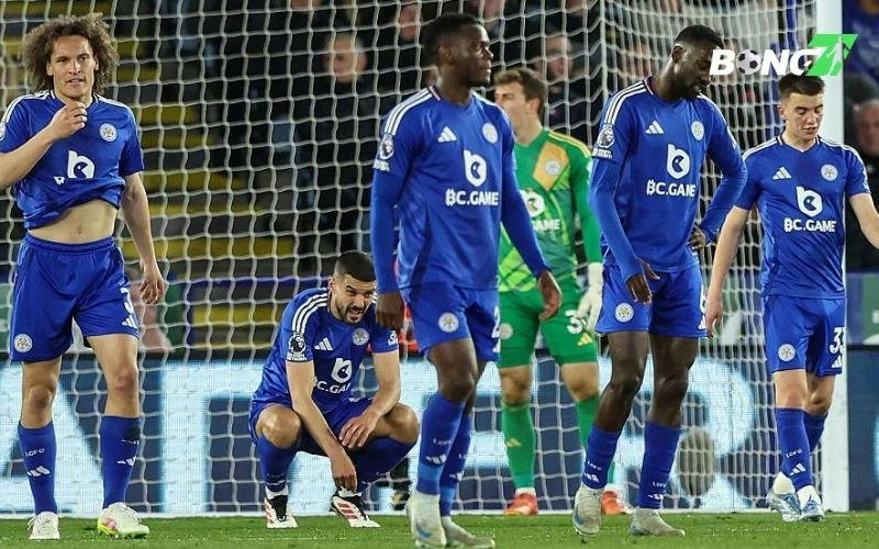Leicester khả năng cao bị xuống hạng