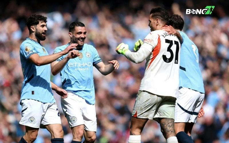 Man City đã bước vào hiệp hai với một tâm lý thoải mái và sự tự tin lớn lao