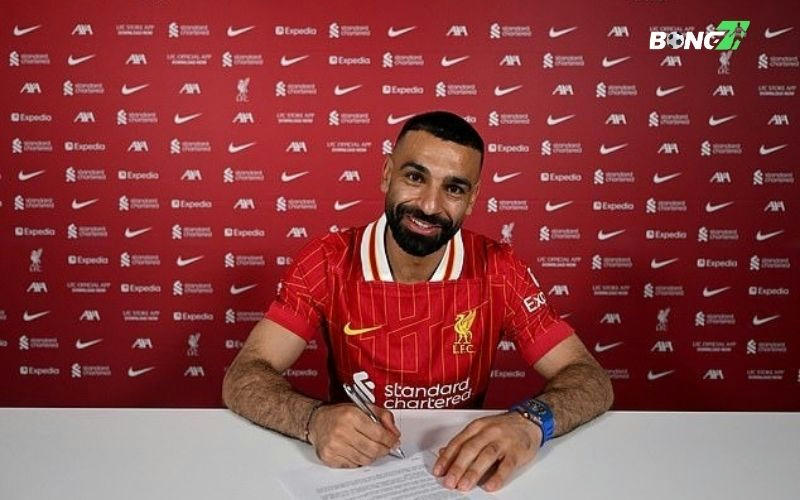 Mohamed Salah chính thức gia hạn hợp đồng với Liverpool thêm 2 năm