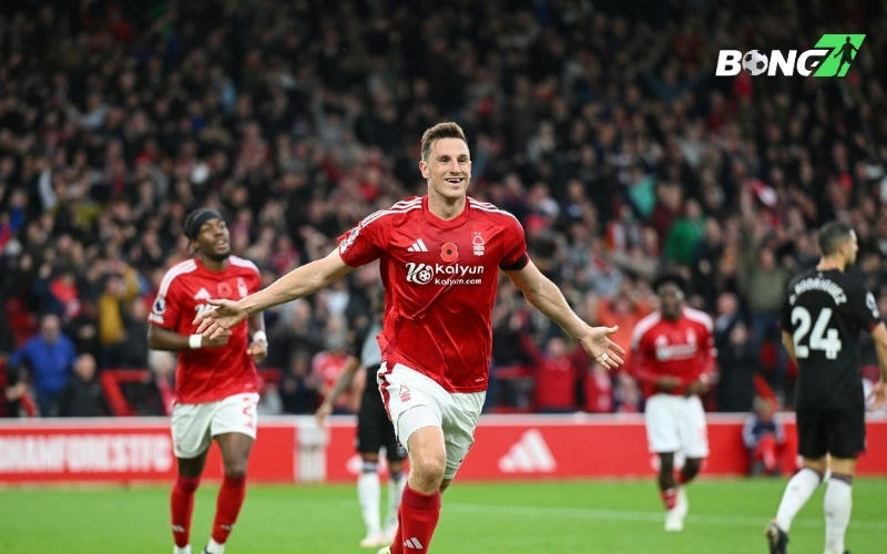 Nottingham Forrest cũng được siêu máy tính đánh giá cao về phong độ hiện tại
