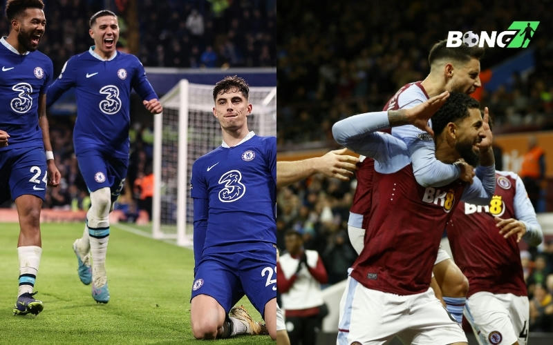 Chelsea và Aston Villa không được siêu máy tính xếp hạng cao trong top 5 Premier League