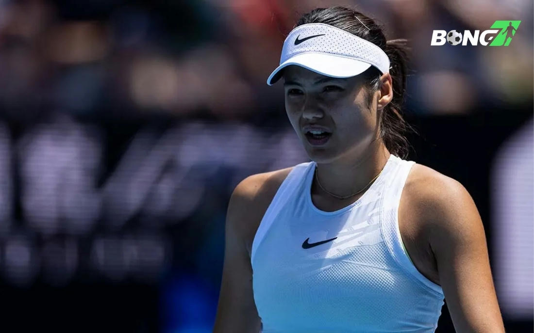 Emma Raducanu từng trải qua trải nghiệm tương tự vào năm 2022