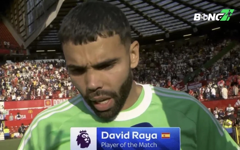 David Raya là mắt xích cực kỳ quan trọng trong đội hình của Arsenal