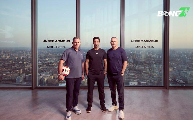 Mikel Arteta được bổ nhiệm làm đại sứ toàn cầu và giám đốc hiệu suất tại Under Armour