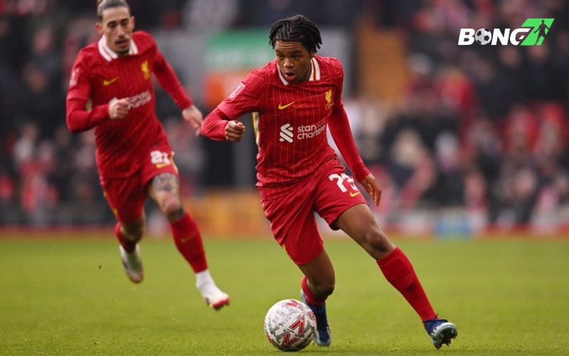 Rio Ngumoha là cầu thủ trẻ nhất lịch sử của Liverpool từng ra sân tại FA Cup