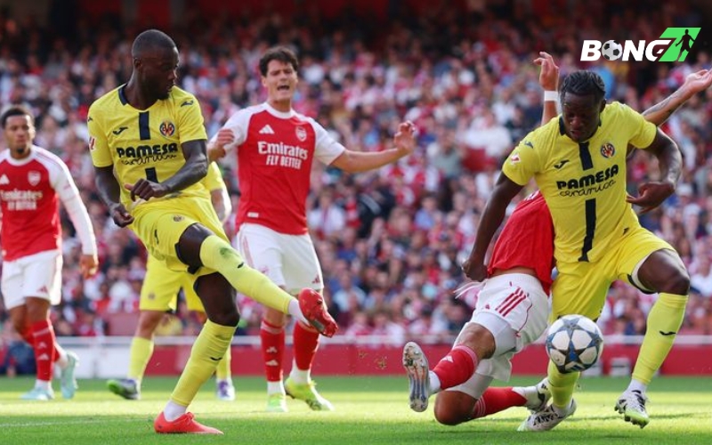 Villarreal dẫn trước 2-0 nhờ công của Pepe và Eyong
