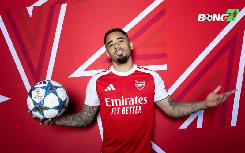 Gabriel Jesus sẽ vắng mặt trong vòng phân loại ở mùa giải C1 năm 25/26